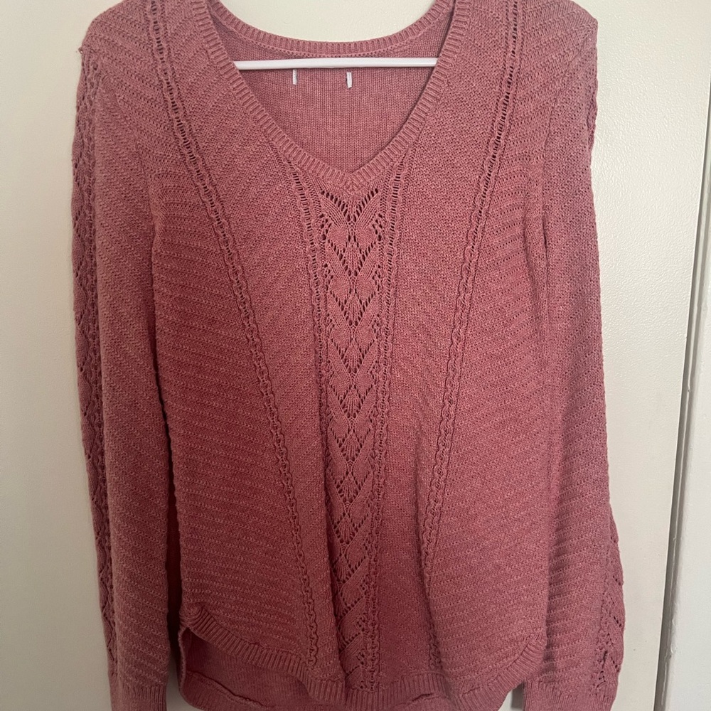 Pink Sweater
